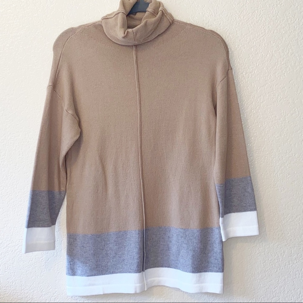 Misslook Turtleneck Cotton-Blend Sweater